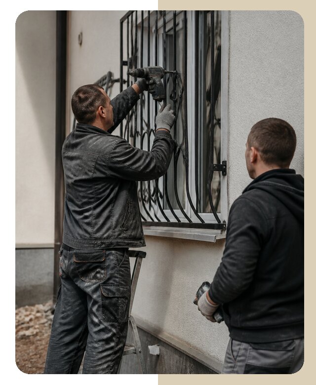 Установка наружных решеток в Кольчугине от 4984 р. | ДвериЛегко-Кль